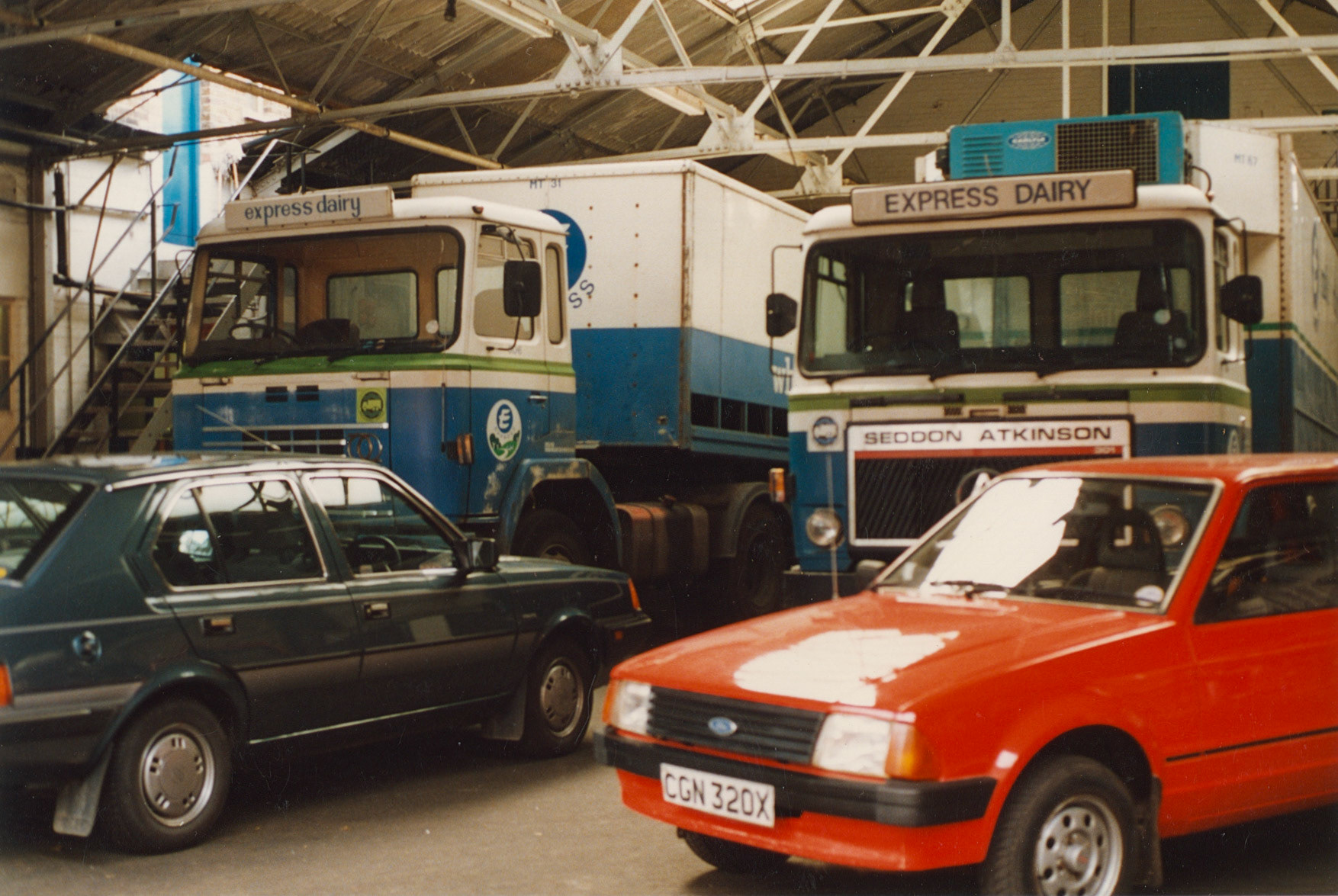 1980s Bromley Processing Transport, Yards and Forklifts. (Pictures by Reg Ball, on loan from Colin Bristow)