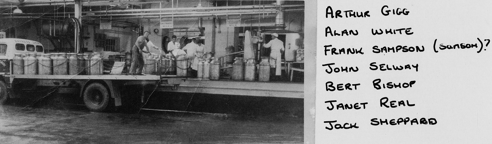 1960's Seaton Junction staff (Courtesy Keith Sweetland)