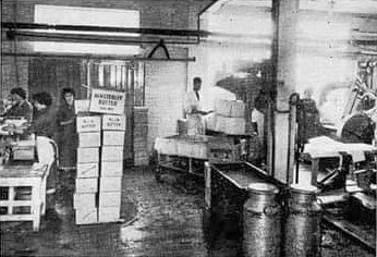 1970's Minsterley butter packing (Courtesy Colin Middleton)