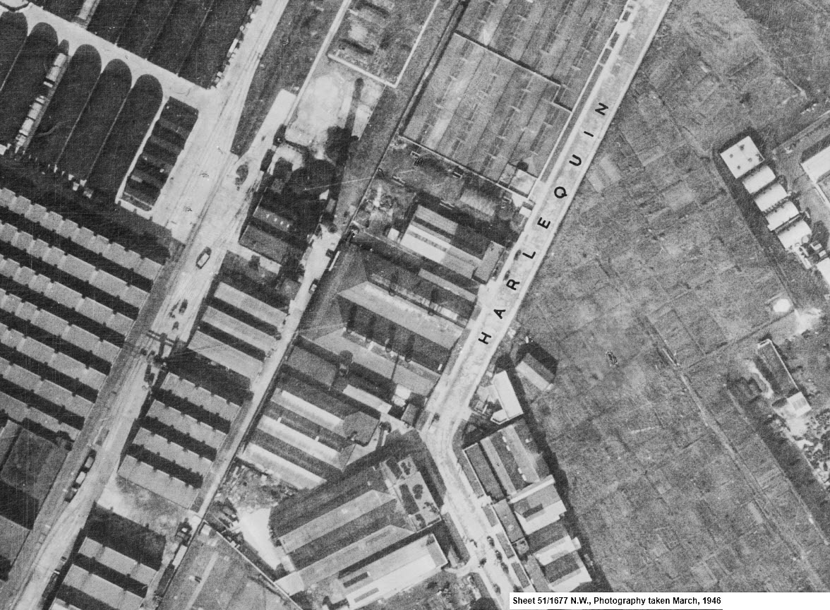 1946 Harlequin Avenue, Brentford (Courtesy Historic England, Aerofilms Collection)