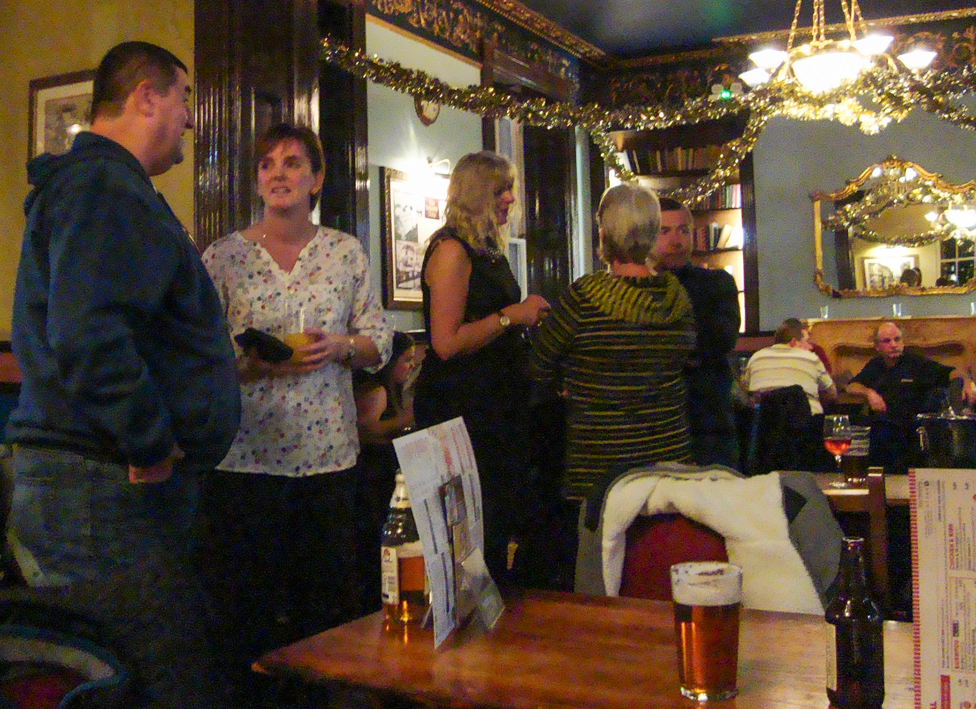2015 Exeter Staff Reunion. Mike and Carol Browning with Diane Critchard in the background. (Courtesy Phillip Budd)