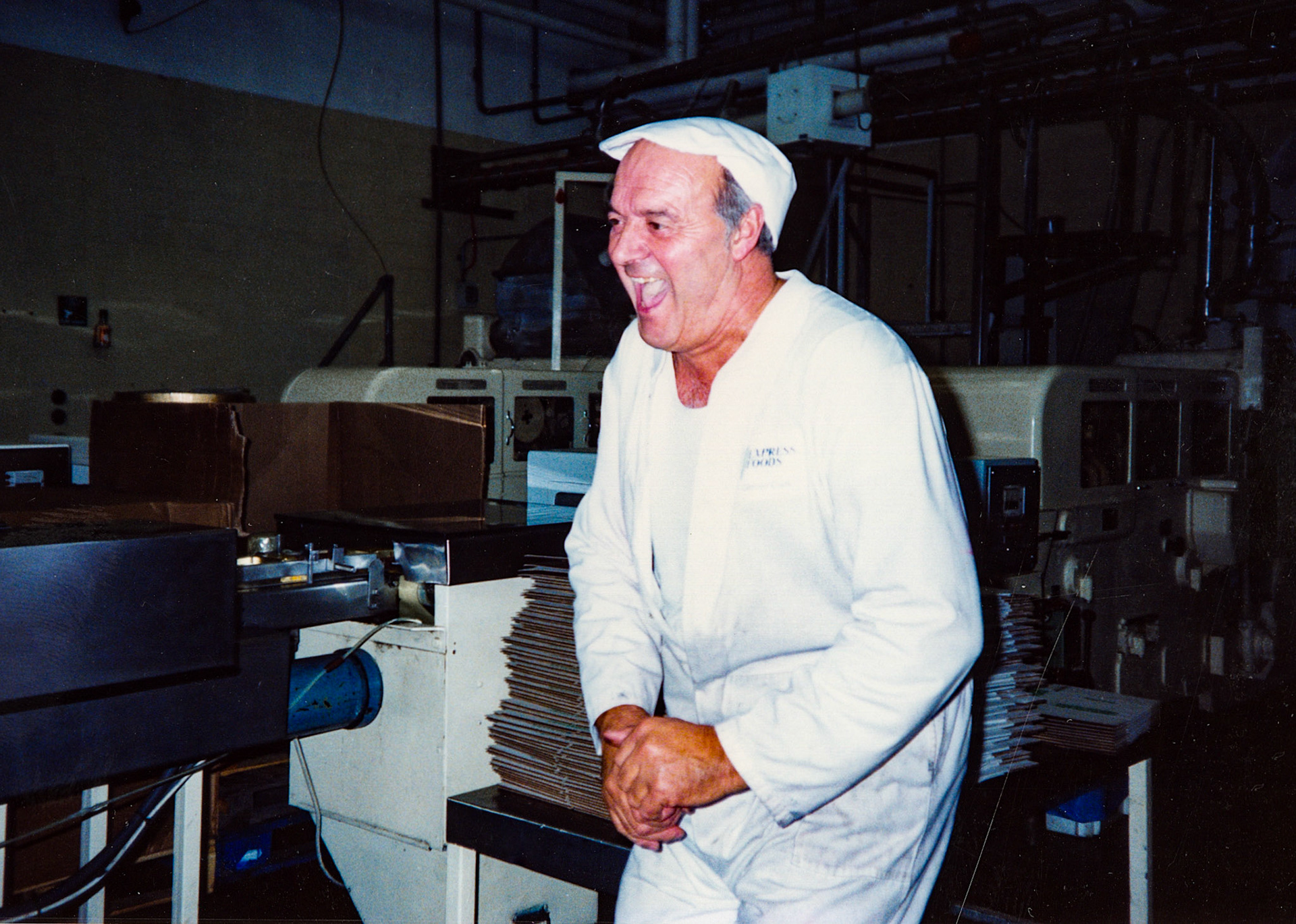 1991 Honiton, November, following closure announcement: Gerald Clark, BDC 1. (Courtesy Wendy Hawker)