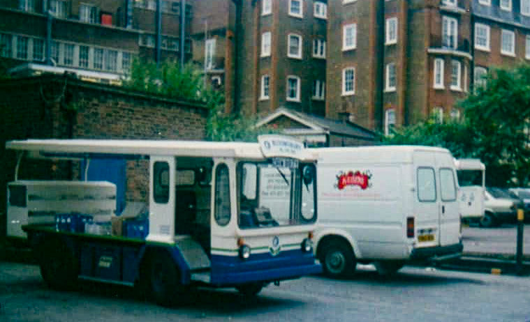 1990's Kaysen's van based at Bloombury Depot for supplying London customers (Courtesy Michael Aldread)