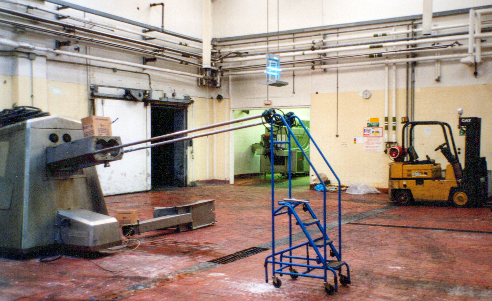 1992 Butter re-worker dismantled (Courtesy Bill Willson)