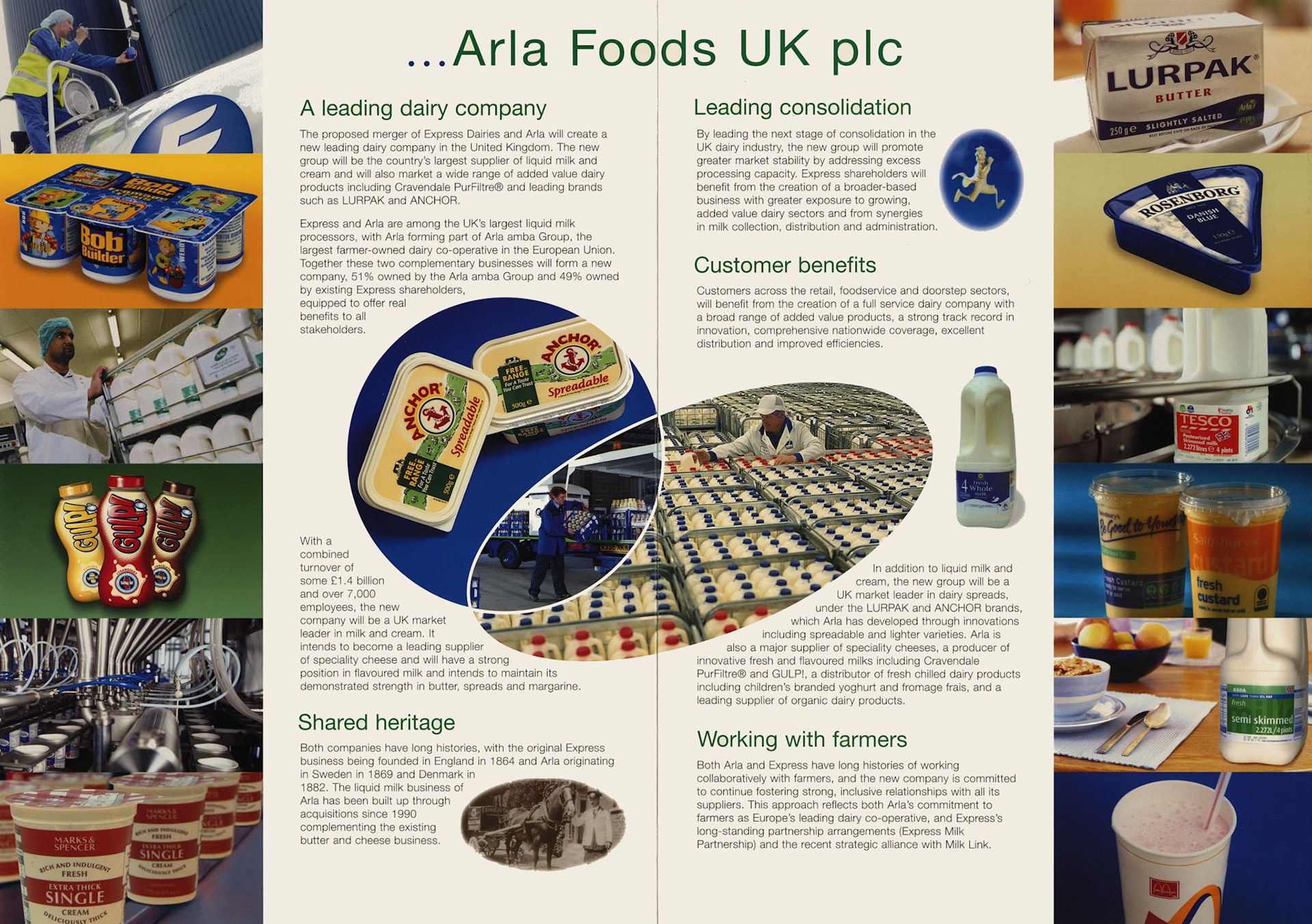 2003 Arla takeover of Express Dairy (Courtesy Michael Aldread)