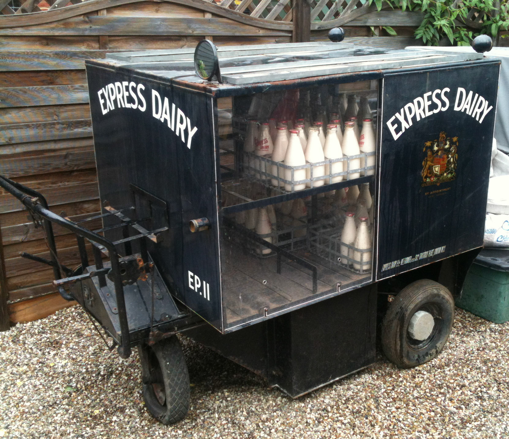 2013 Paul Luke's collection of vintage Express Dairy Vehicles
