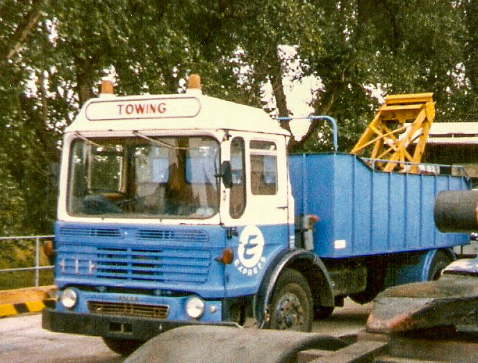 1970's ? Tow Truck closeup (Courtesy Paul Luke)