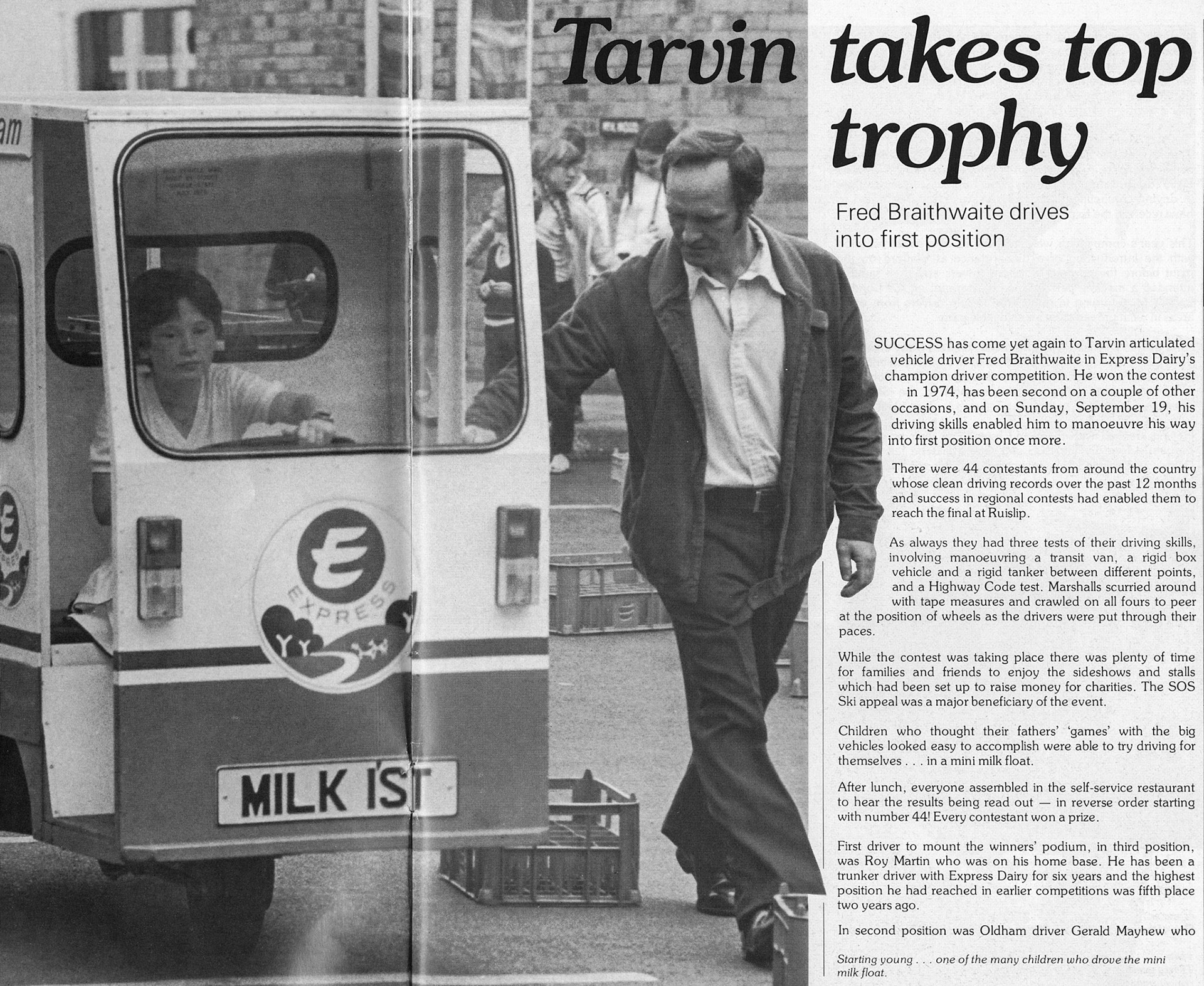 1982 Driver of the Year Competition