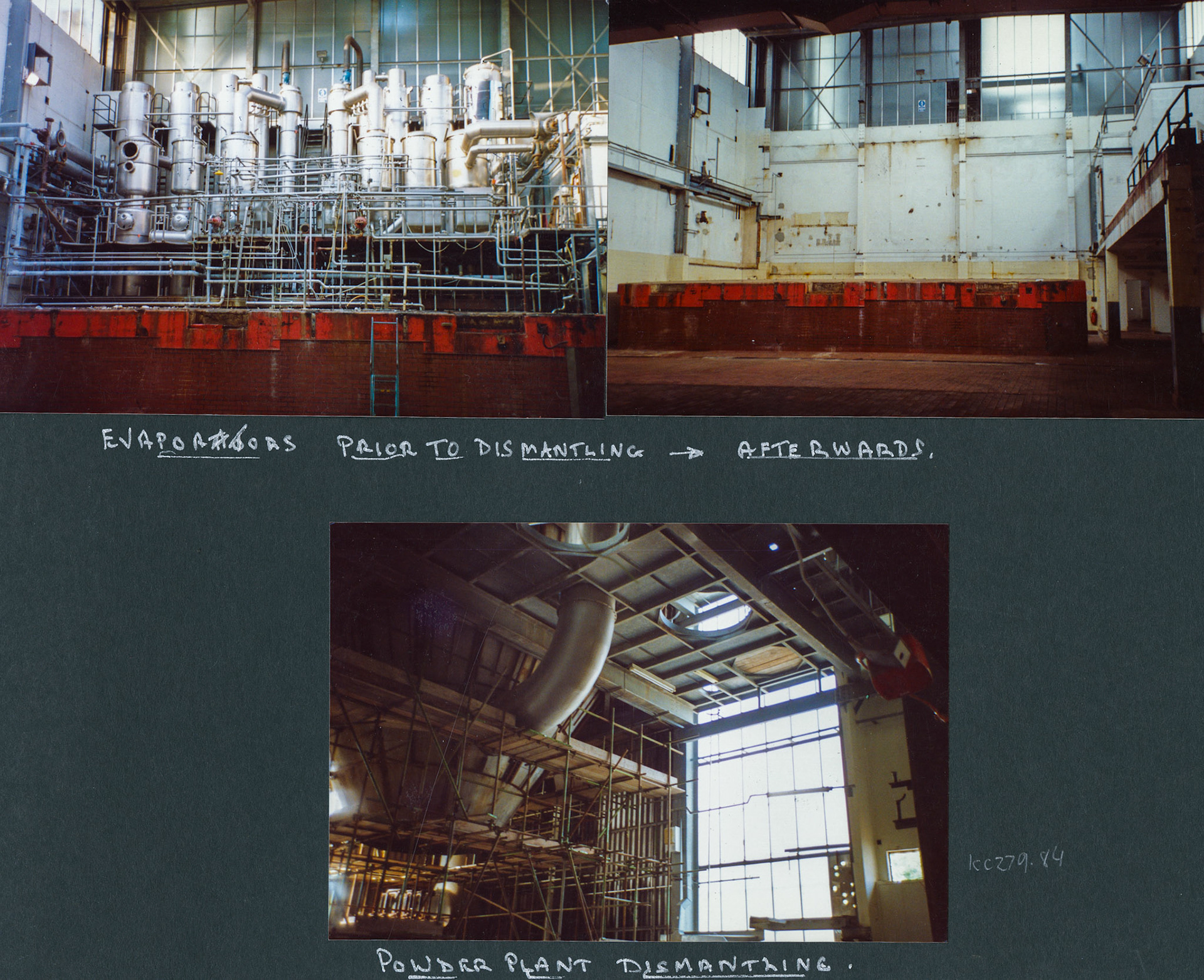 1968 A Photographic Record of the Construction of the Creamery (Courtesy Allhallows Museum, Honiton)