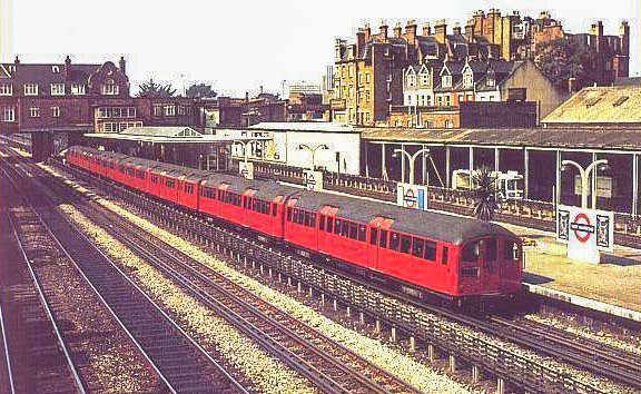 West Hampstead Depot behind the station