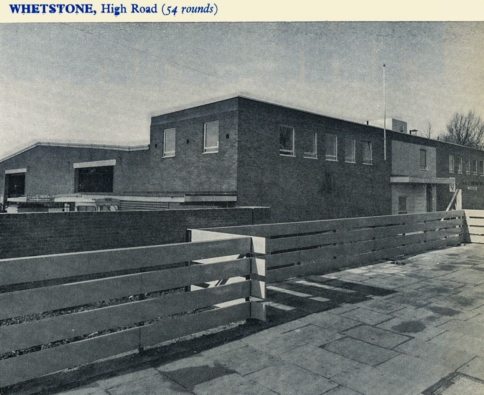 1975 Newly opened Whetstone High Road Depot. (Express News Spring)