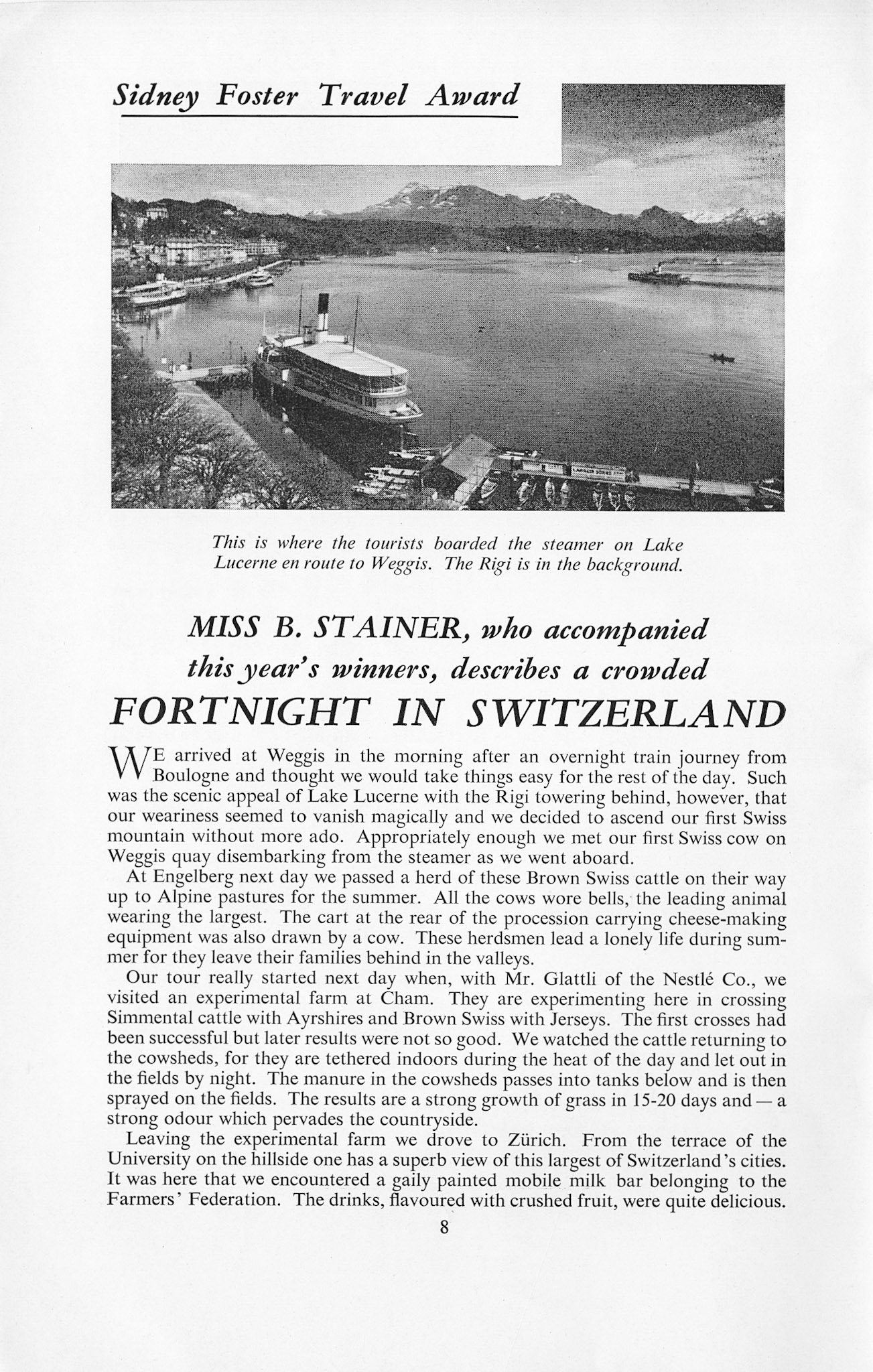 1958 MMB Magazine, 25 Year Anniversary Edition, Autumn-Vol 5, No 3