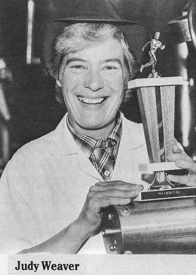 1986 Judy Weaver, Ruislip Processing production manager, with running award