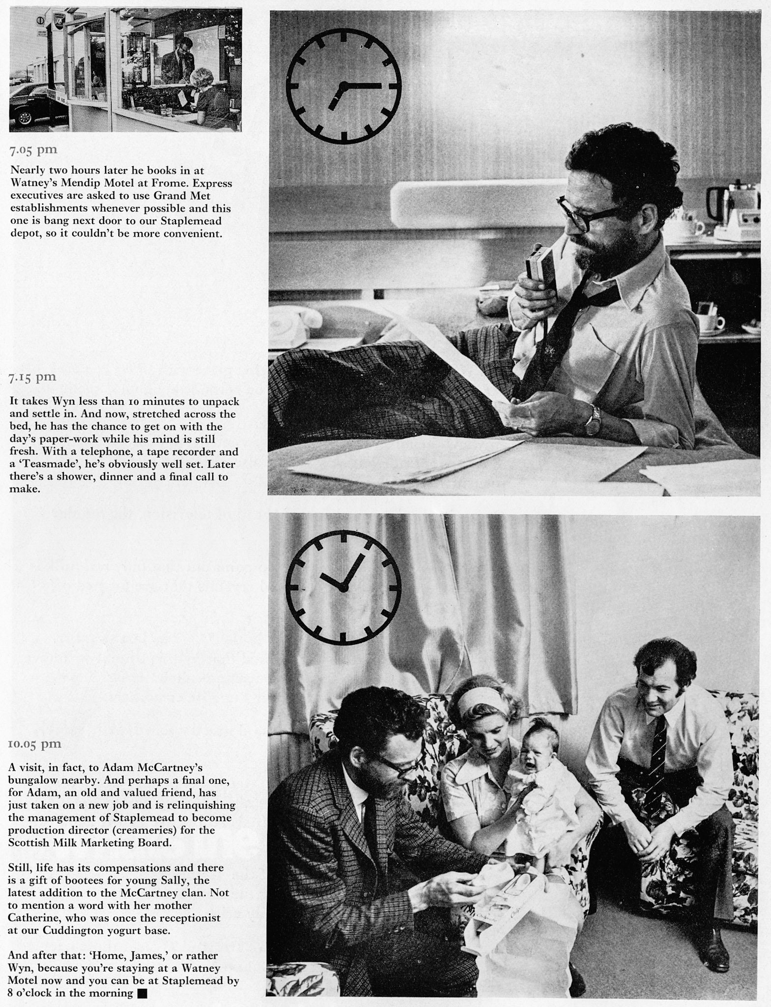 1973 Day in the Life of Wyn Roberts - Creamery Regional Production Manager