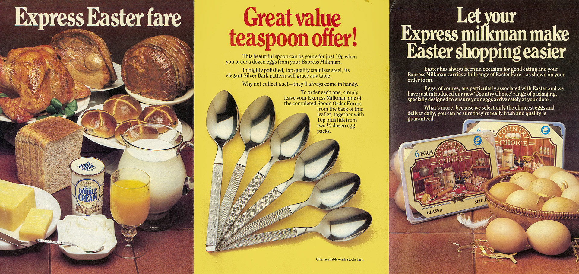 1983 Easter promotion leaflet (Courtesy Paul Luke)