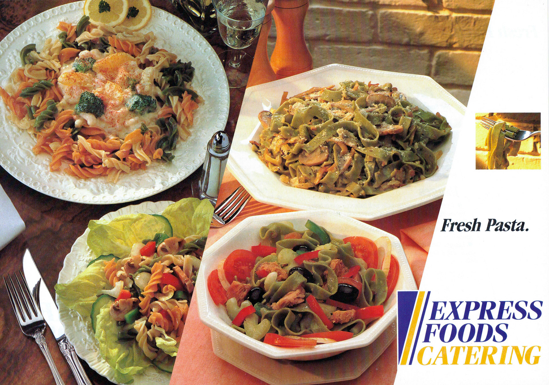 1980's Express Catering Foods 'Van Sales' leaflets (Courtesy Robert Turner)