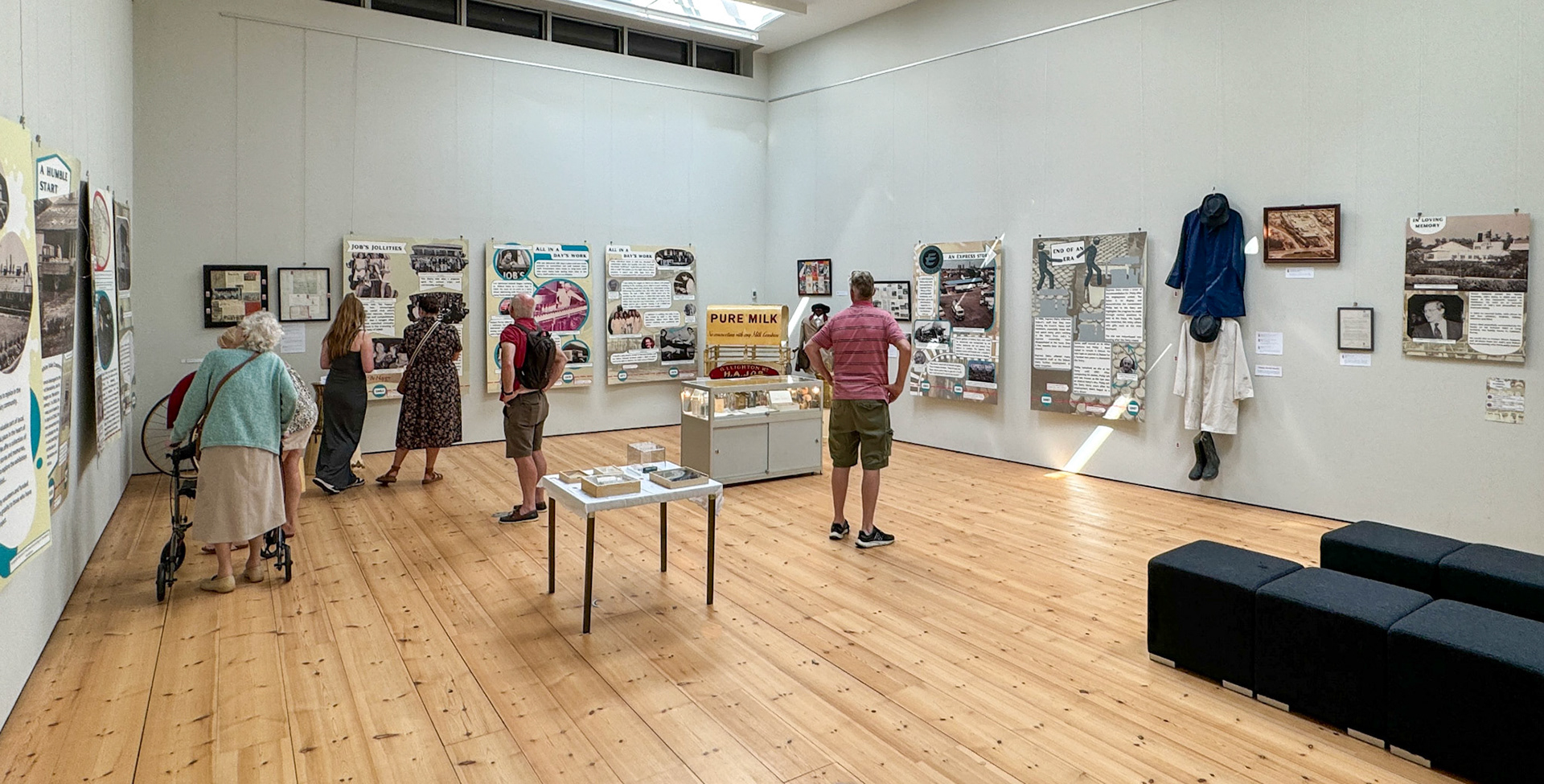 2024 Great attendance at the Launch night on 2nd August. (Didcot Dairy Exhibition 2024, Cornerstone Arts Centre)