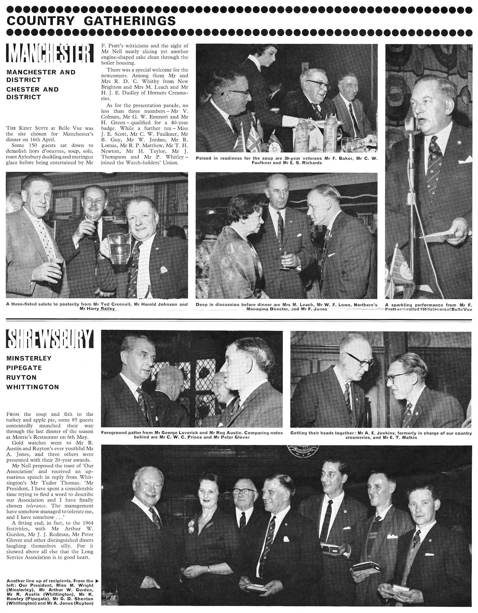 1964 August 'Express Extra' newsletter in anniversary year, as Express News was a special edition. (Courtesy Paul Luke)