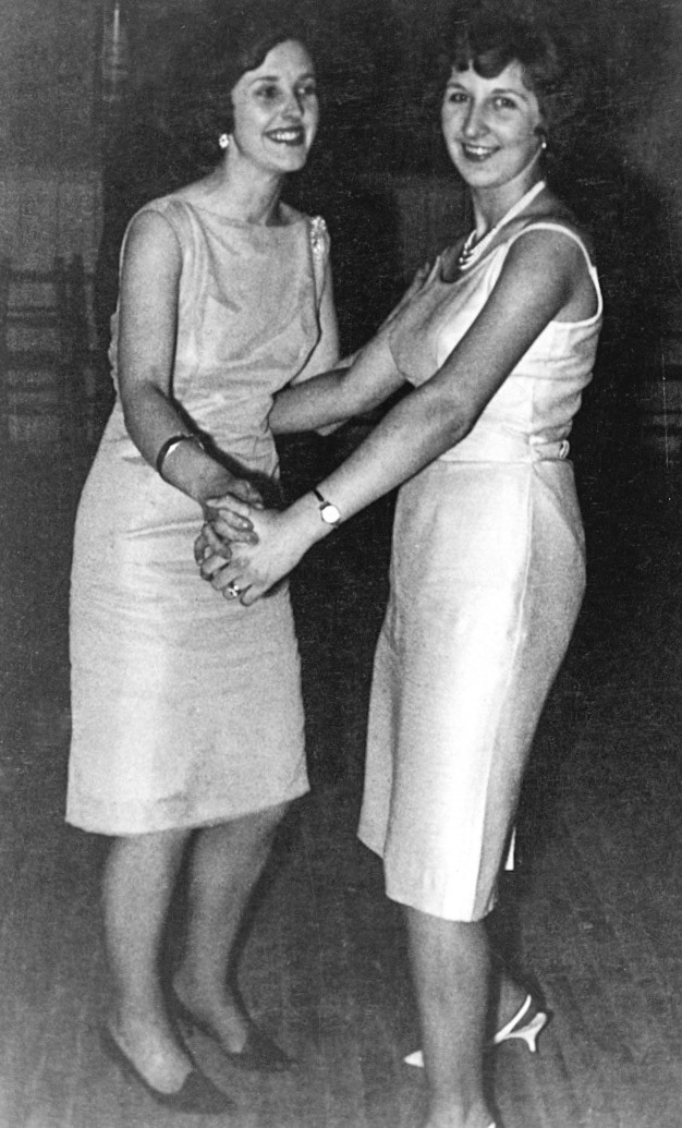 "Pearl Rosen and June Challinor/ Pinches" Carol McMillan confirms Pearl Waters and June Pinches. (Joe Lyons Collection)