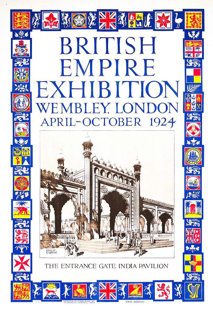 1924 British Empire Exhibition poster