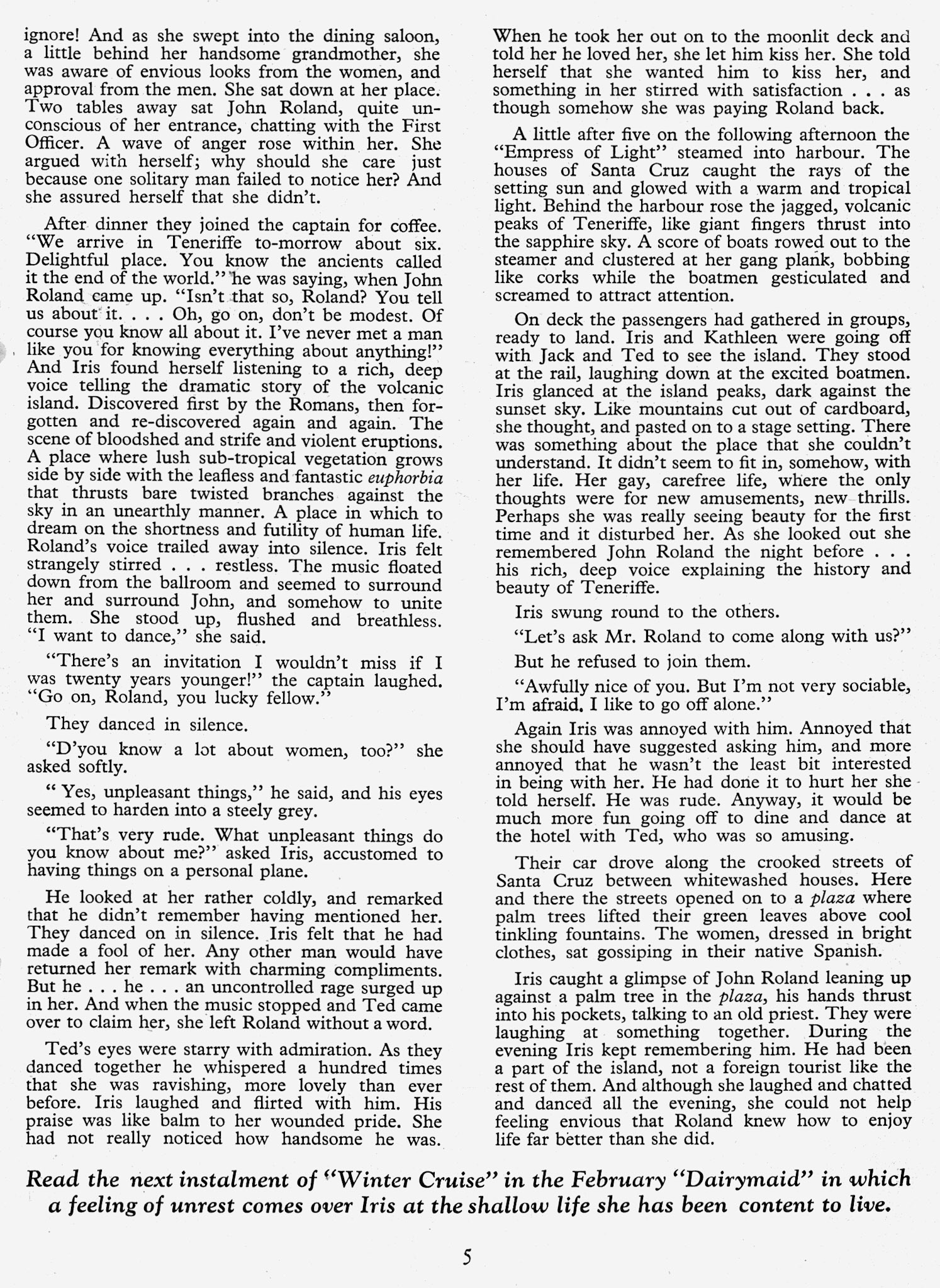 1935 January-Dairymaid Magazine 43 Page 5 (Express Dairy Tales Archive)