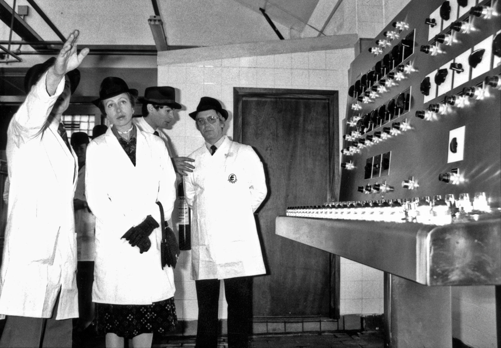 David Gambriel explains the pasteurising floor.