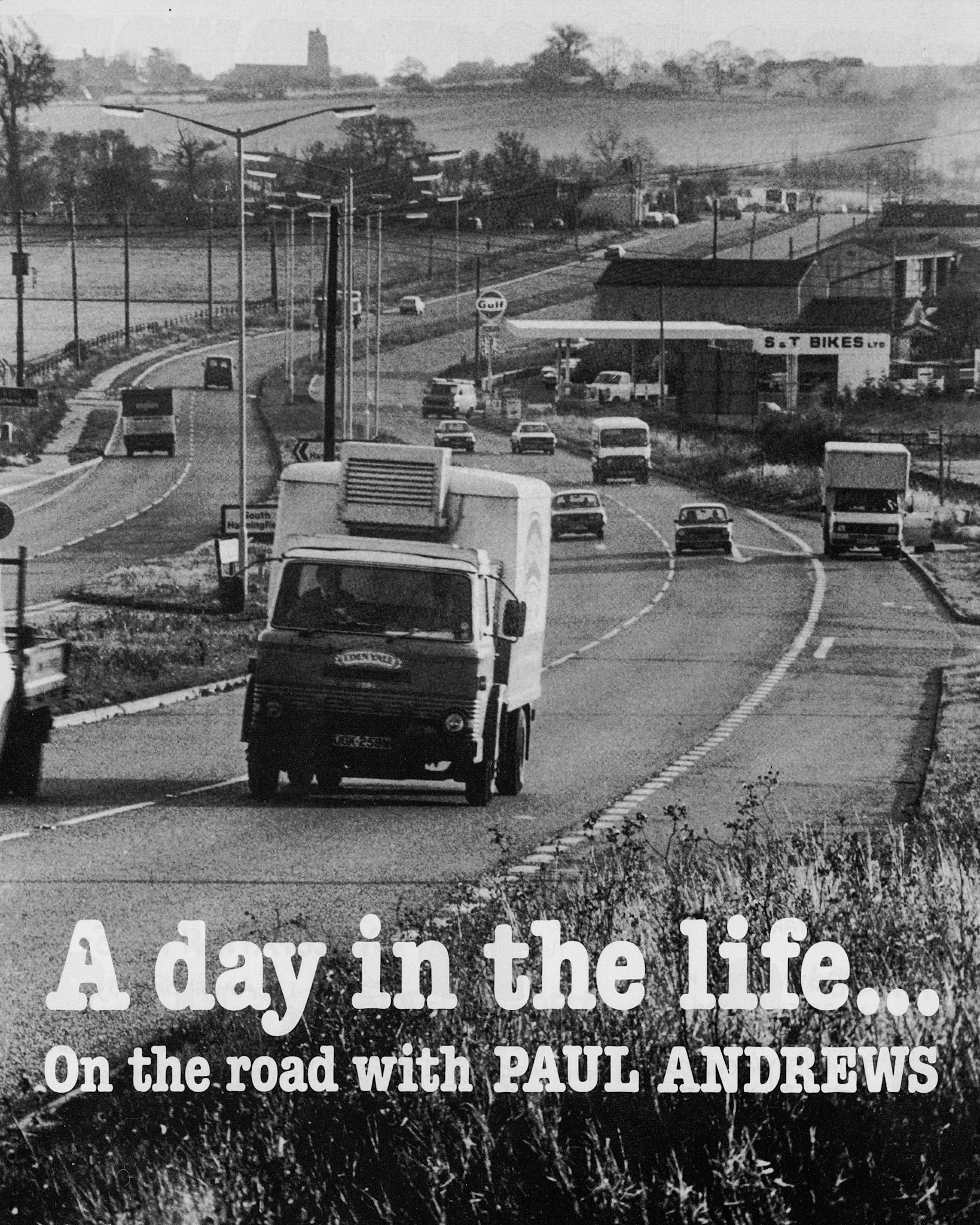 1981 On the road with Paul Andrews, Eden Vale Van Sales  (January Express News)