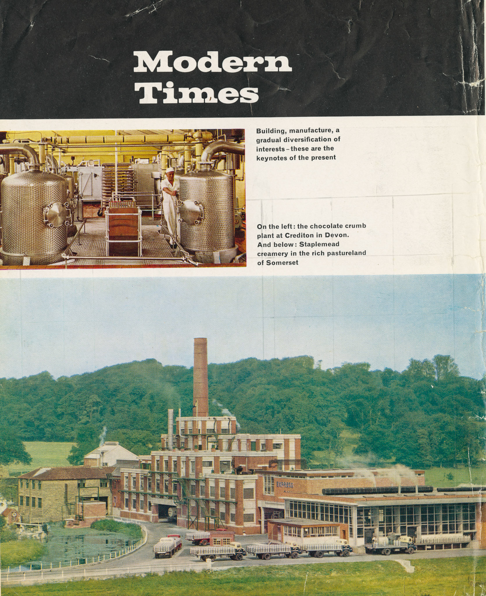 1964 Crediton and Staplemead pictured in Express Story 1864 - 1964