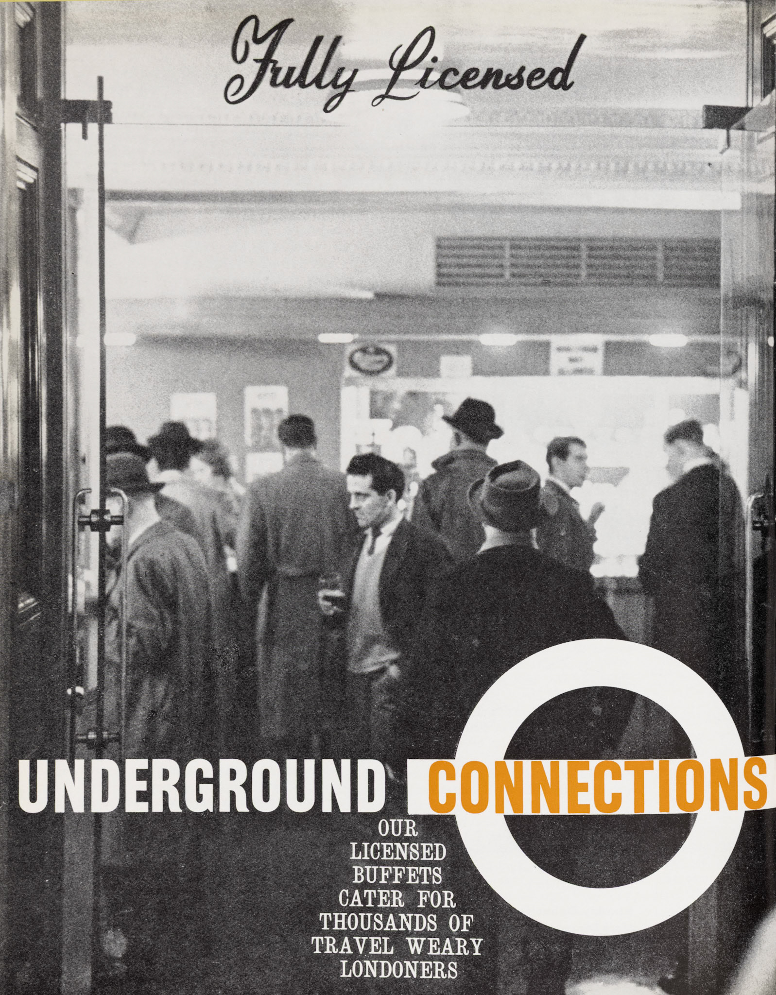 1962 Spiers &amp; Pond feature article-Licensed Buffets on the London Underground. (Express News Autumn)