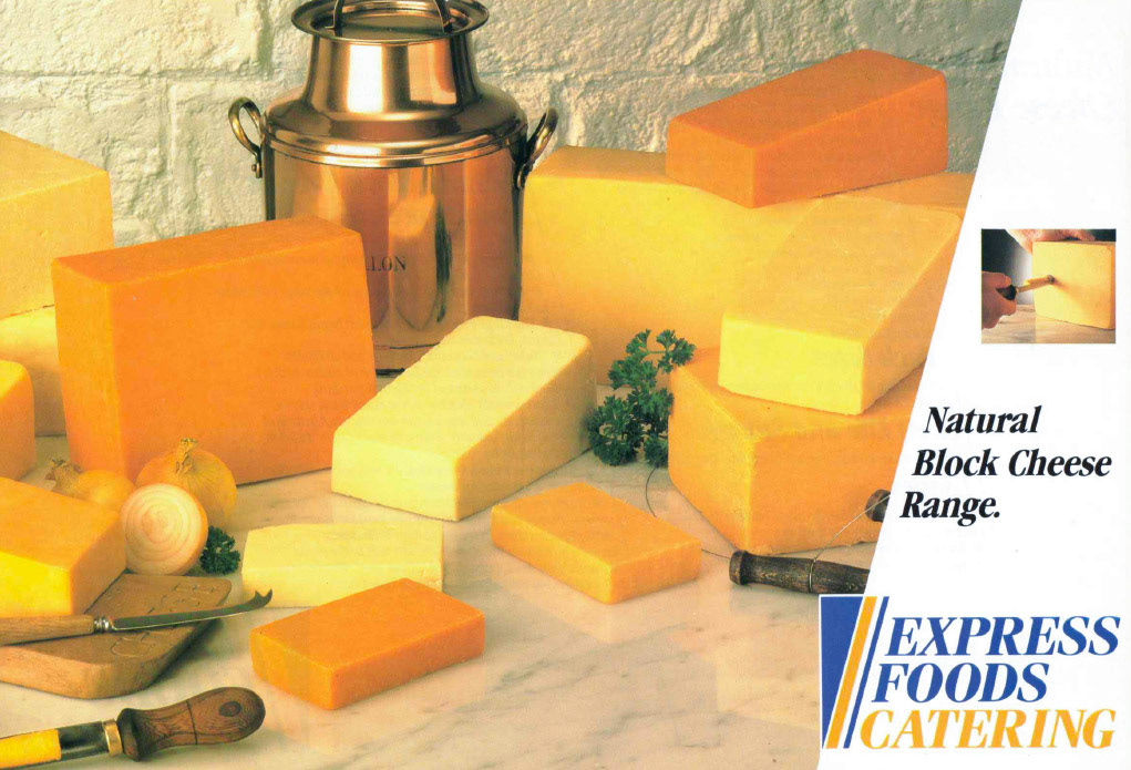 1980's Express Catering Foods 'Van Sales' leaflets (Courtesy Robert Turner)