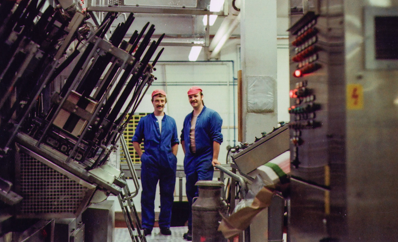 1980's Exeter. Keith Radford and David Webb, both first Aiders at Exeter. (Courtesy Phillip Budd)