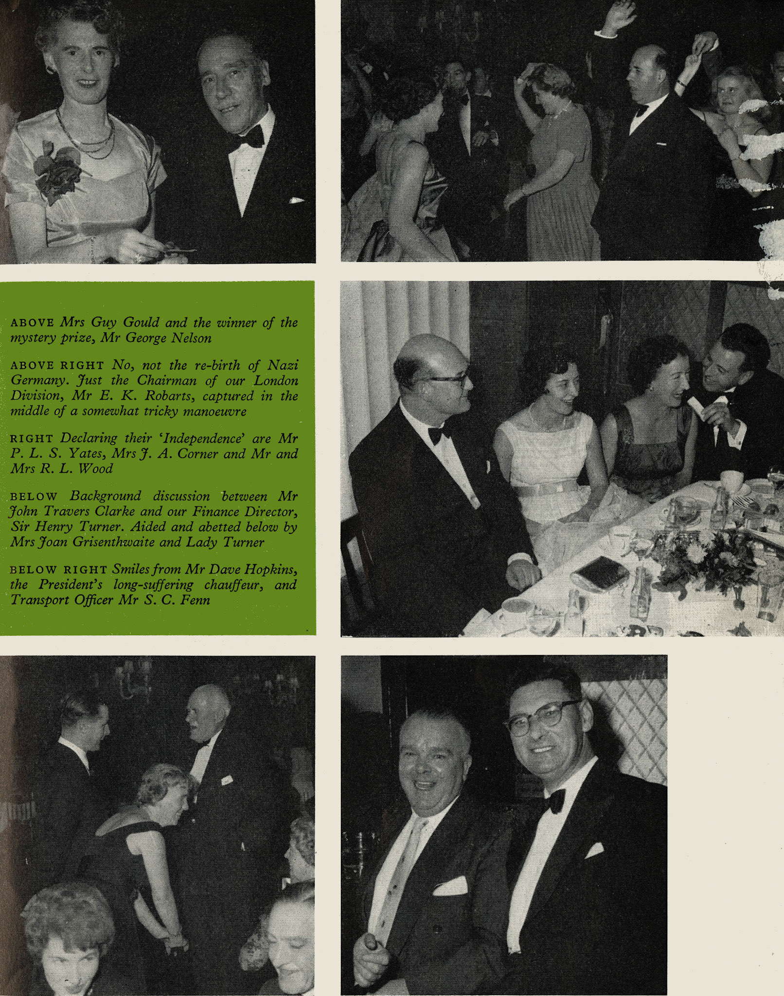 1960 The Chief Office Dance was a glamorous affair. (Express News Christmas)