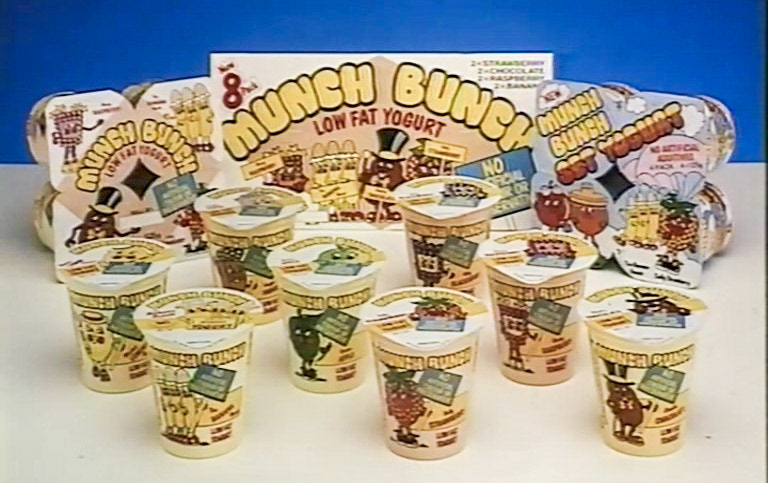 1980s saw the introduction of convenience foods, indulgence foods, low fat foods...(Express 125 Years video still)