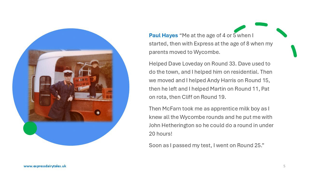 Memories of Milk Boys and Girls (Express Dairy Tales publication)