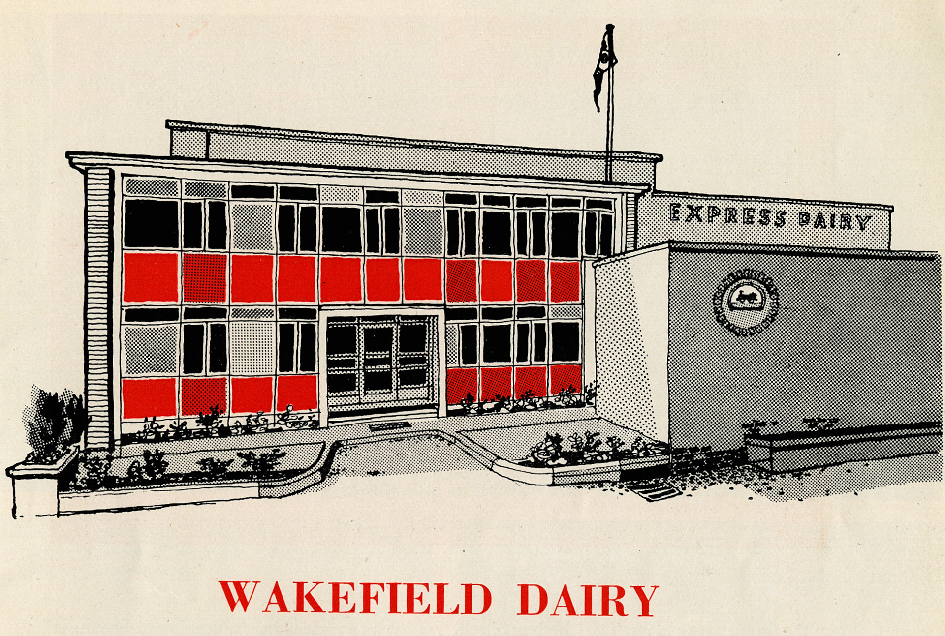 1958 Wakefield Dairy opening
