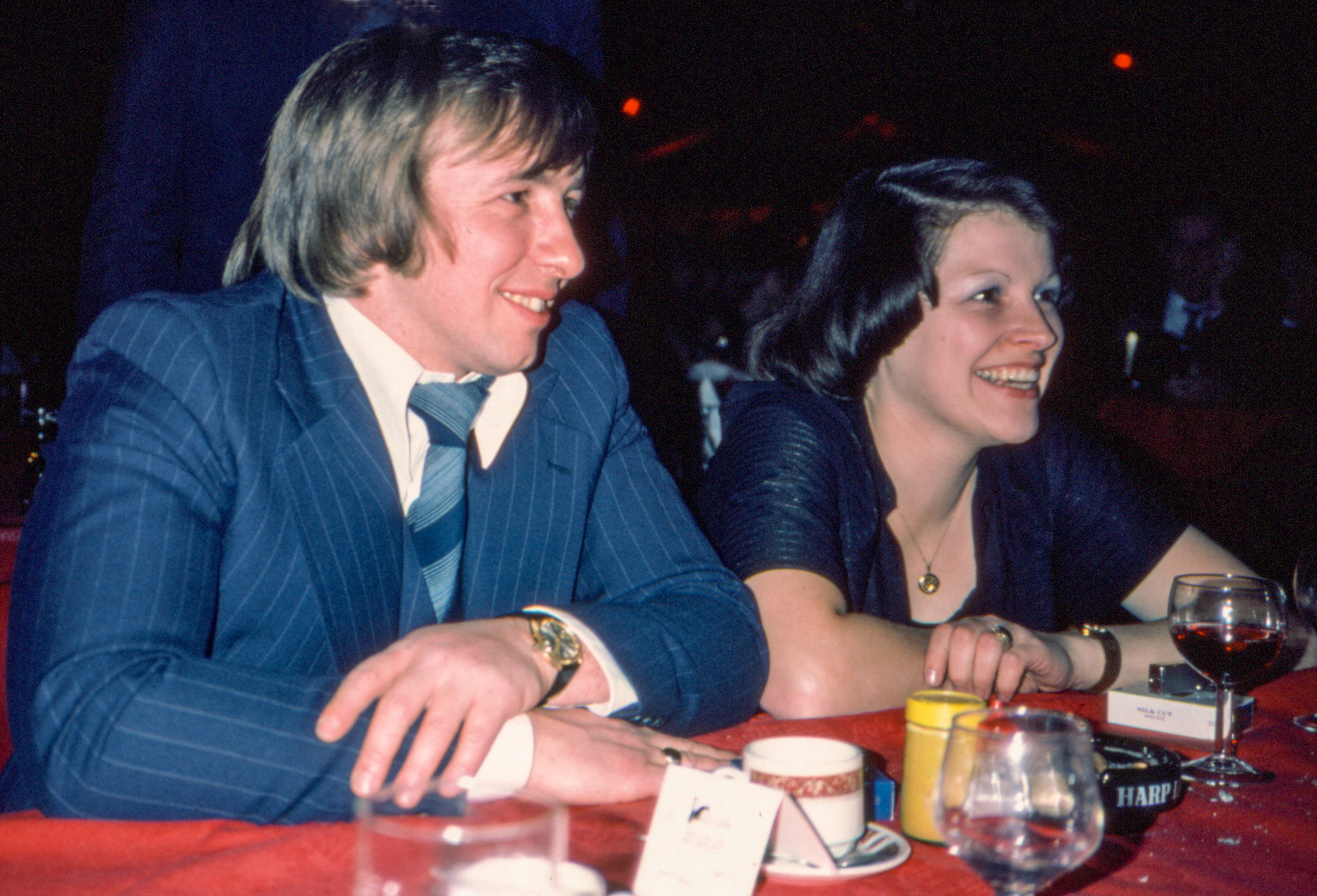 1980 South Morden-Dairy Re-equip staff celebration at Lakeside, Camberley-Chris and Sue Burton (Express Dairy Tales collection)