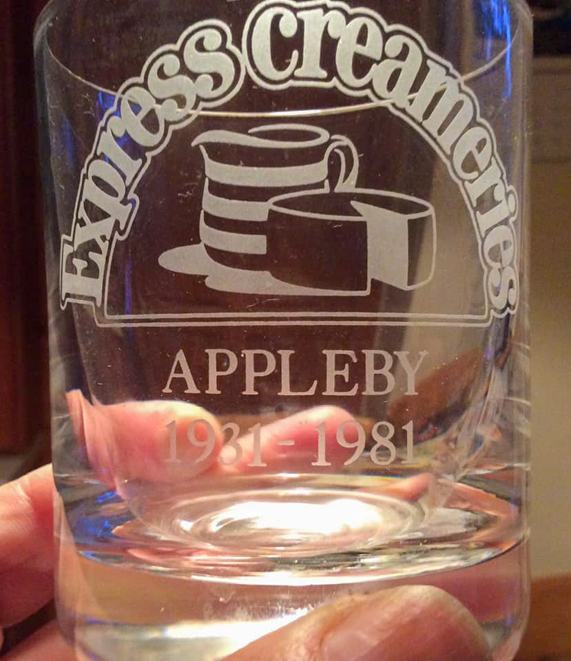 1982 Appleby 50th Anniverary glass, courtesy of Iain Dargue