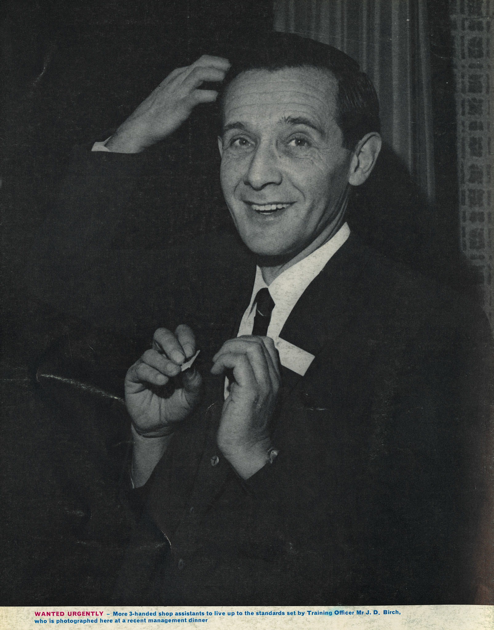 1966 Spring Express News Back Cover  Joe Birch (Courtesy Beryl Purslove)