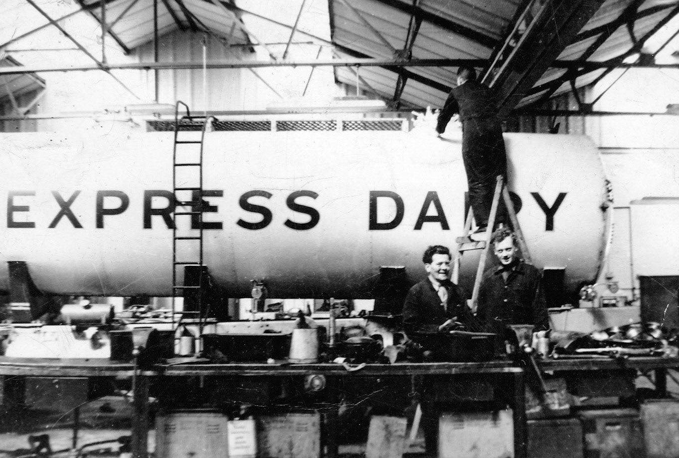 1950's Ruislip Workshop. (Courtesy Roger Frost)