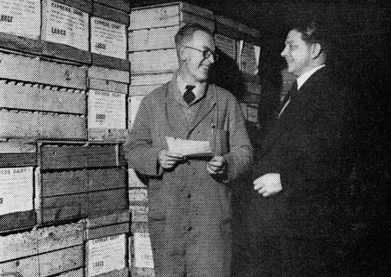 1957 Seaton Junction egg packing station