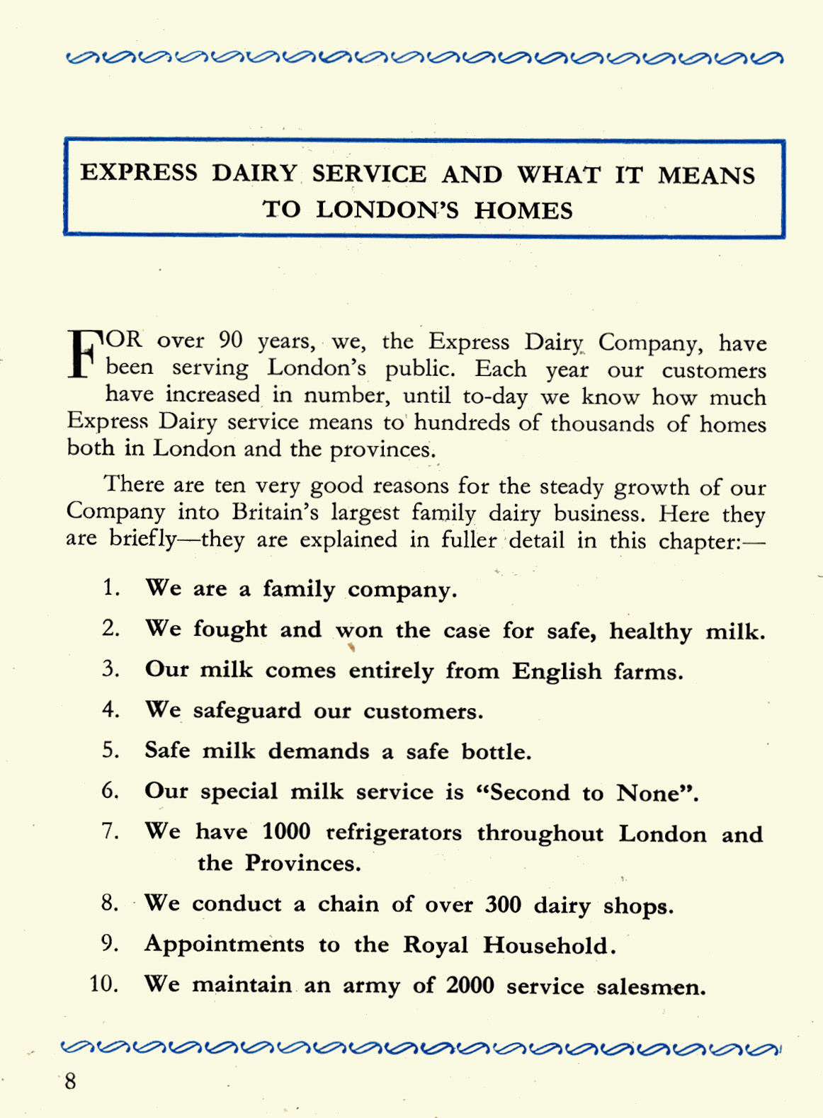 1956 Express Salesman's Manual, Fourth Edition published 1954, presented to Roger Gillard, Orpington Depot