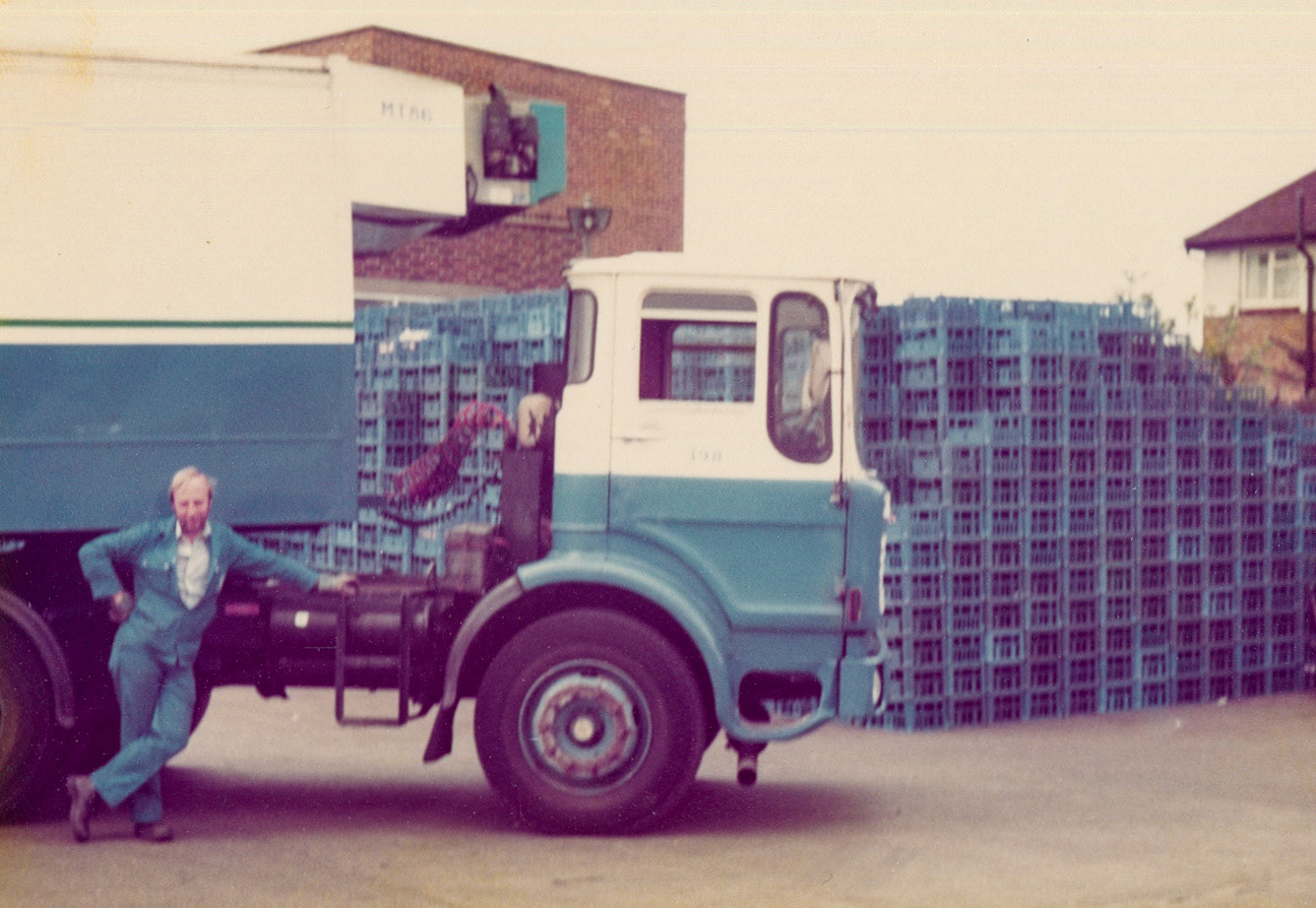1980s Welling Depot, Colin Bristow. (Picture by Reg Ball, on loan from Colin Bristow)