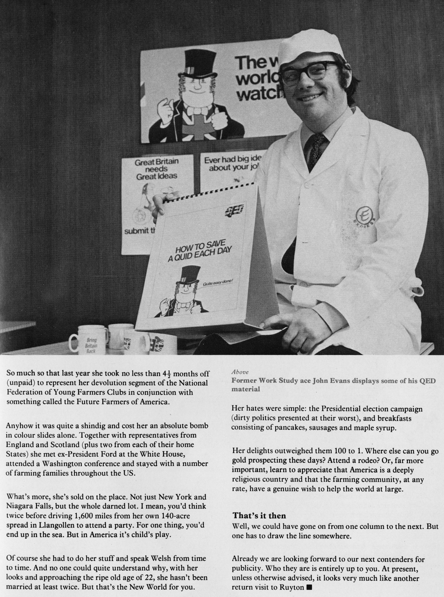 1977 Ruyton XI Towns