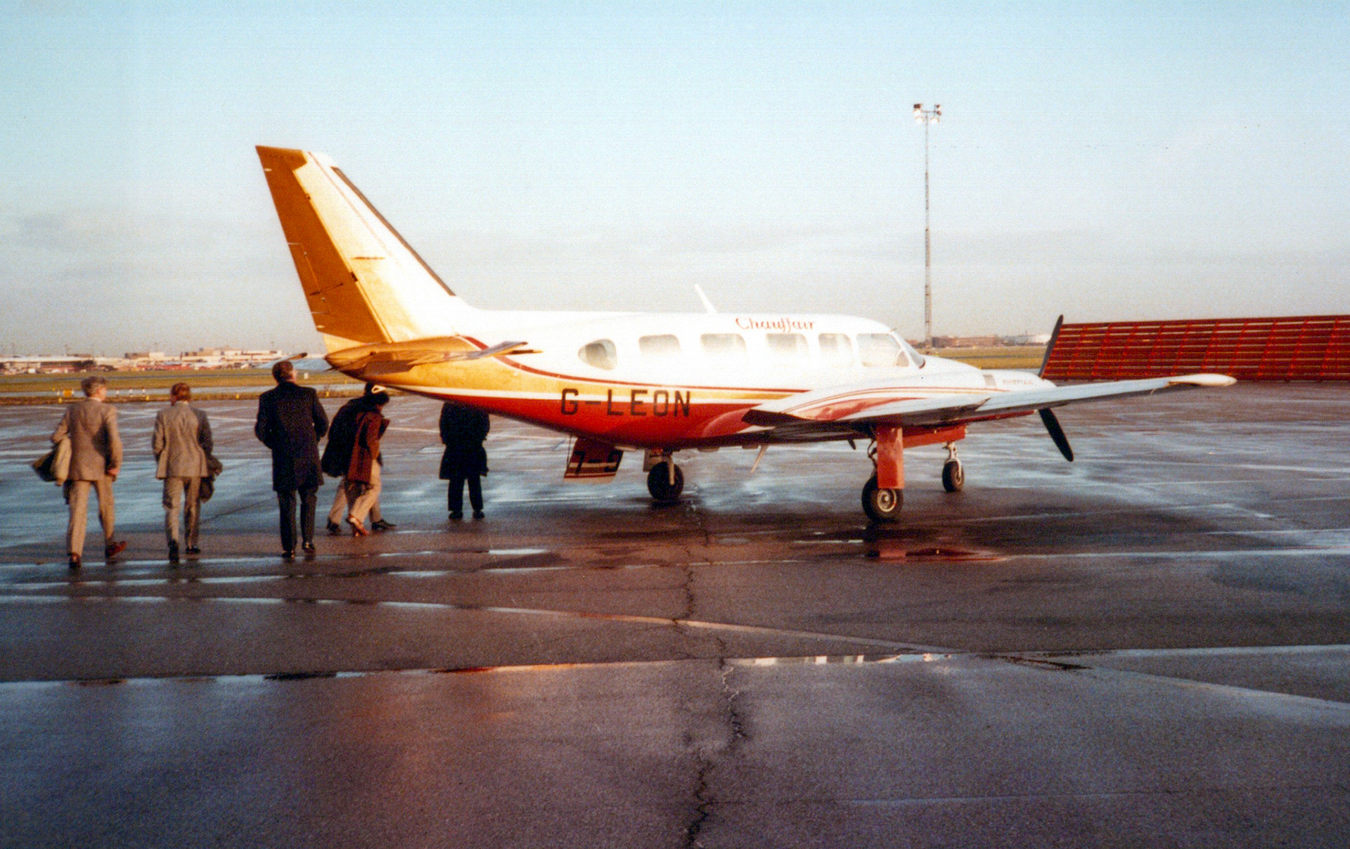 1983 Express Dairy business trip