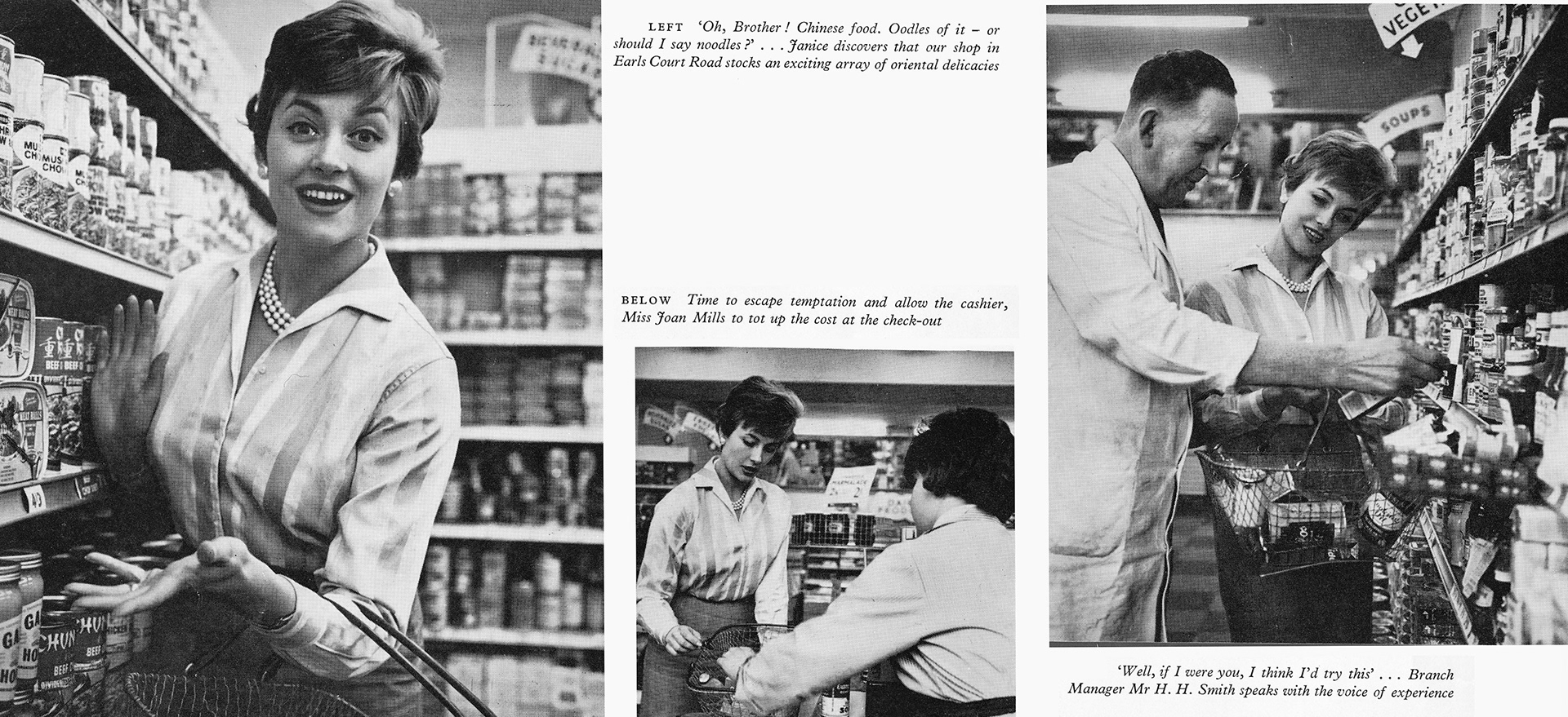 1961 Earls Court Road shop feature (Express News, Summer)