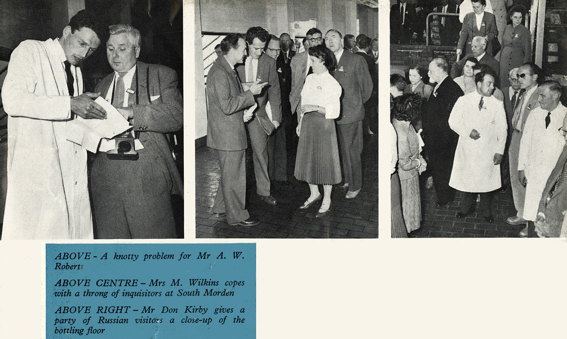 1959 South Morden welcomes visitors to the International Dairy Congress. (Express News October)