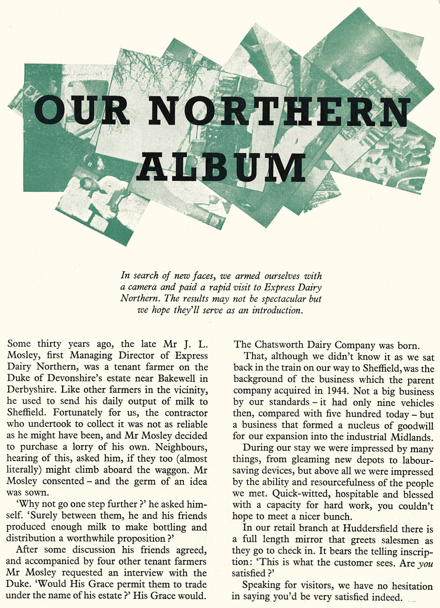1957 Review of Northern Region people and activities. (Express News March)