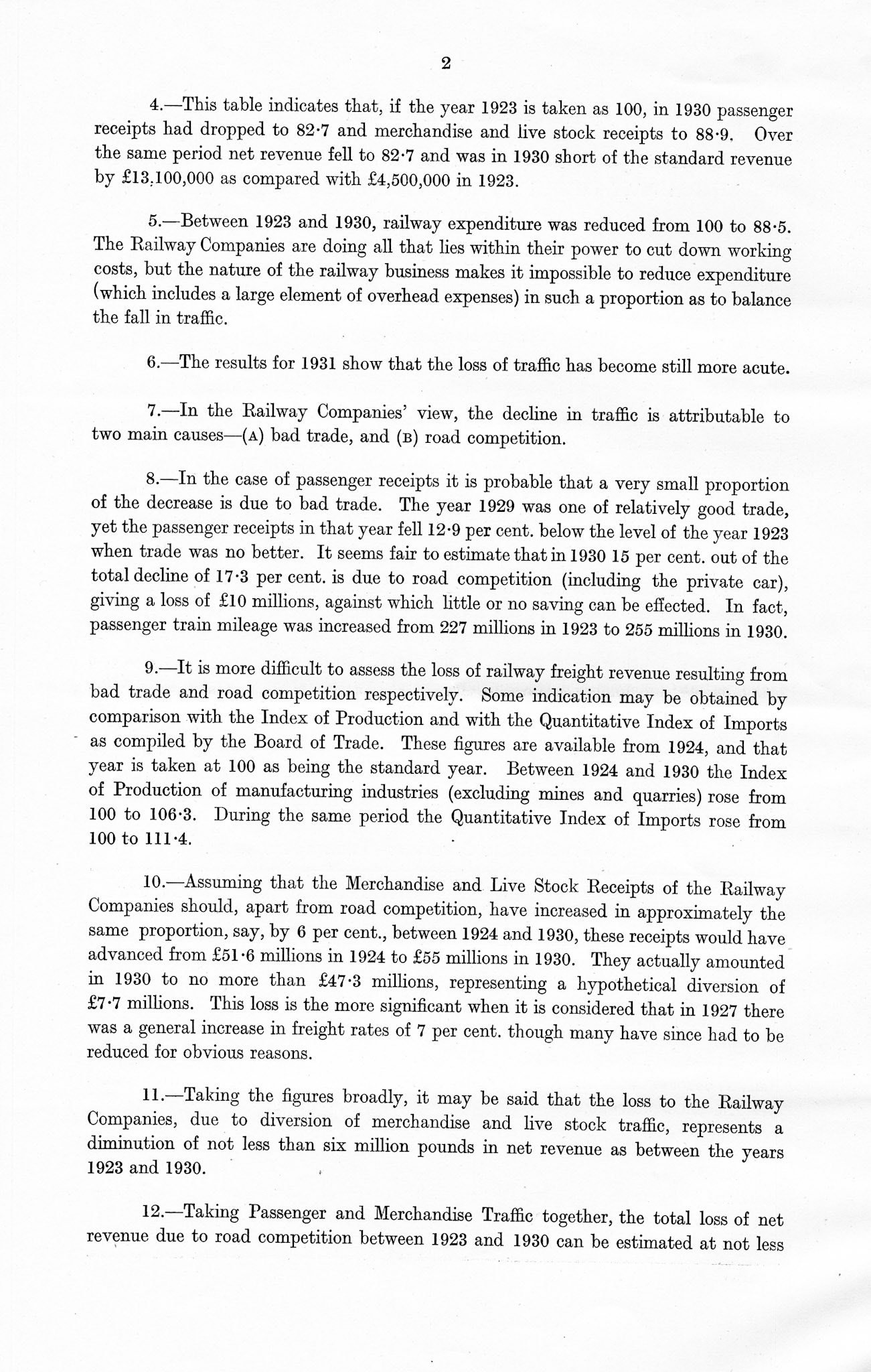 1932 Ruyton Co-operative Dairies-Royal Commission on Transport report.