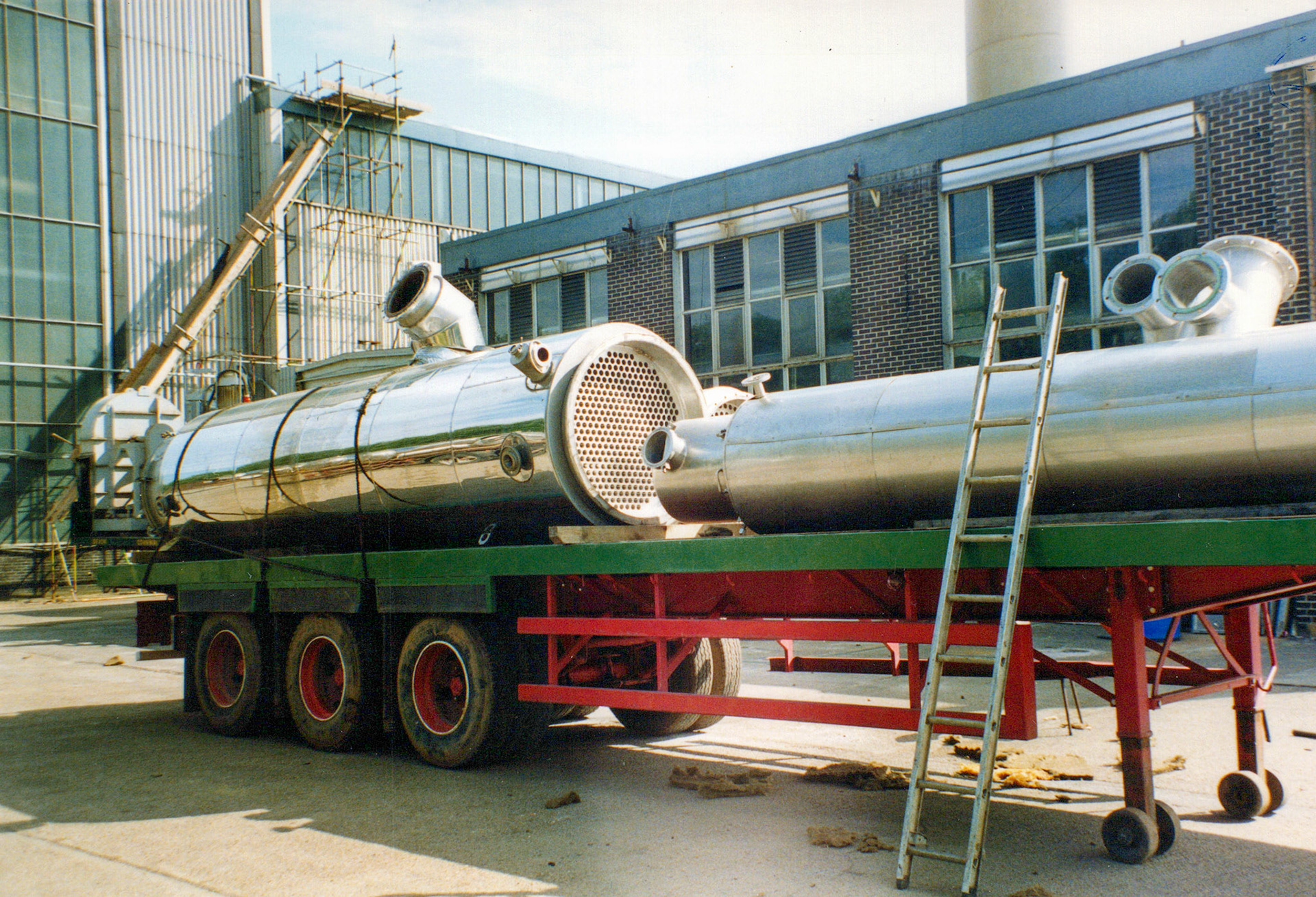 1992 Plant dismantling in progress (Courtesy Bill Wilson)