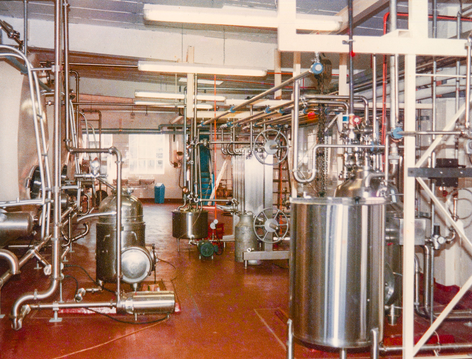 1980s Exeter Processing-silo and milk reception construction. (Pictures by Syd Johnston, presented by his son Ian via Teresa Heal)